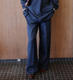 Wide trousers - Navy