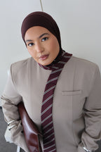 Tailored Padded dress - Taupe