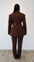 Tailored trousers - Brown