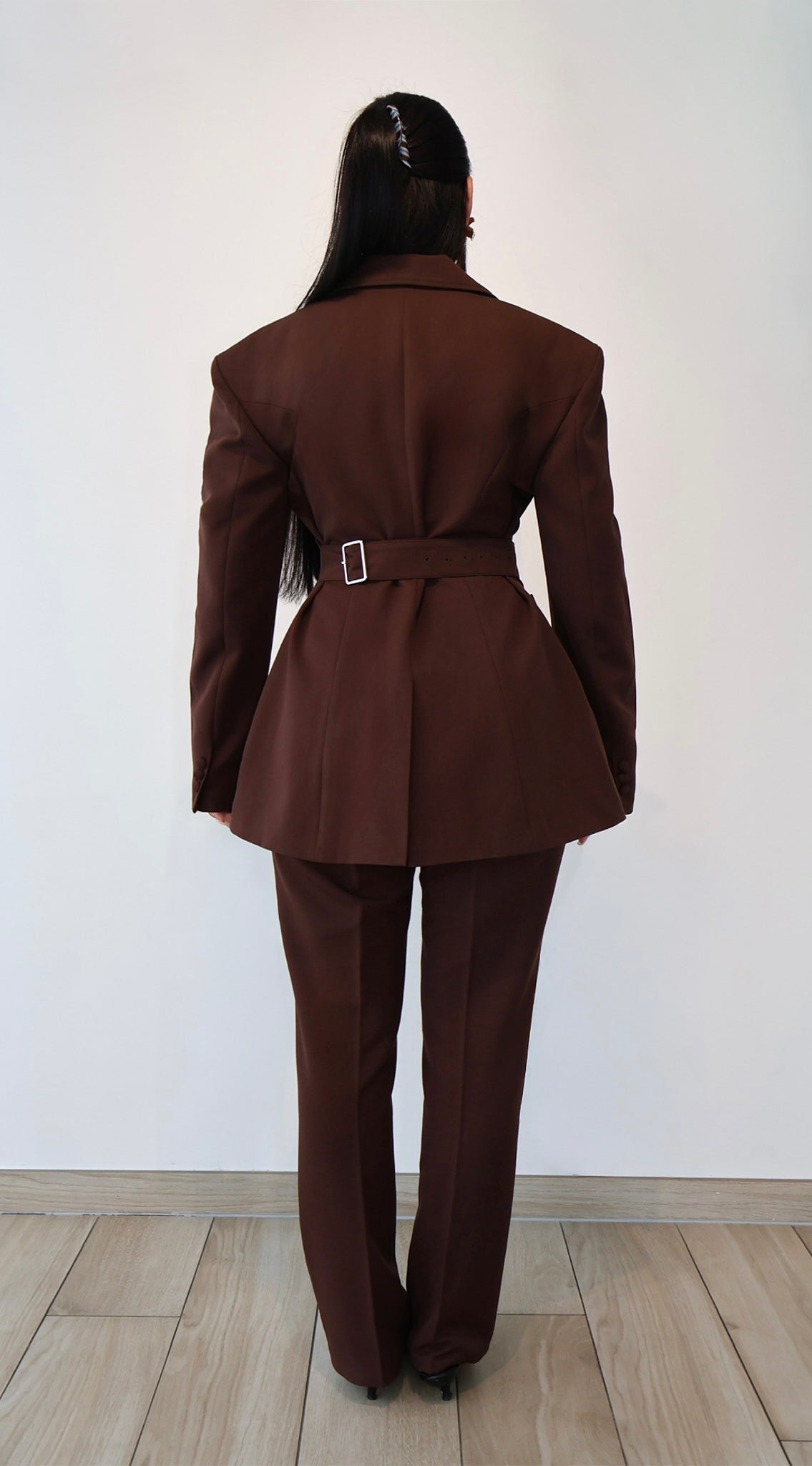 Tailored trousers - Brown
